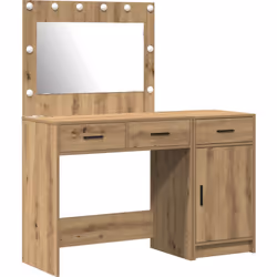 Cette Table de Vanity en Bois avec Miroir est un super choix pour ton maquillage et toilettage. Elle allie pratique et style, ...