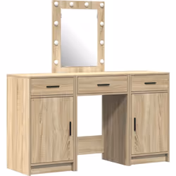 Cet ensemble de vanité moderne est parfait pour n'importe quelle chambre, fait pour le style et la praticité. Il comprend une ...