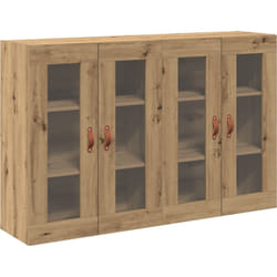 Armoires Murales 2 pcs en Chêne Artisan 69,5 x 34 x 90 cm en Bois d'Ingénierie Vidaxl