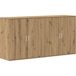 Vidaxl - Buffets 2 pcs Chêne Artisan 79x38x80 cm Bois d'ingénierie