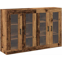 Meuble mural 2 pcs Bois ancien 69,5 x 34 x 90 cm Vidaxl