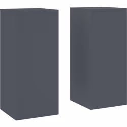Ce duo de supports de plantes vidaXL combine utilité et style moderne, parfait pour embellir ton jardin. Fabriqués en acier s ...