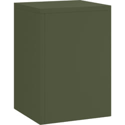 Vidaxl - Supports de Plante d'Extérieur Pilier 3 pcs Acier Vert Olive