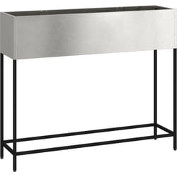 Vidaxl - Jardinier surélevé 100x26x82 cm en Acier Inoxydable