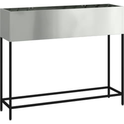 Vidaxl - Jardin surélevé 100x26x82 cm en Acier Galvanisé