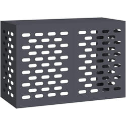 Housse de climatiseur Anthracite 90 x 40 x 60 cm Acier vidaXL