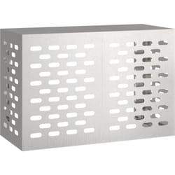 Vidaxl - Housse de climatiseur 90x40x60 cm Acier inoxydable