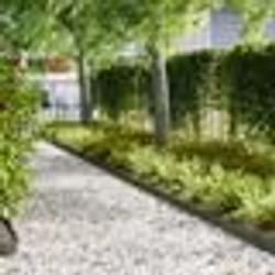 vidaXL Bordures de jardin 20 pcs Vert olive 100x0.5x15 cm Plastique
