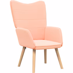 Ce fauteuil s'intègre super bien dans les espaces modernes, apportant confort et style. La couleur rose corail ajoute une tou ...