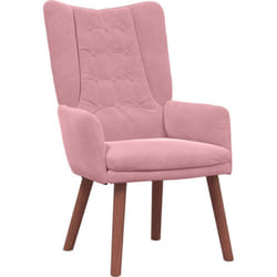 Vidaxl - Fauteuil Relaxant en Velours Rose