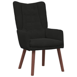 Vidaxl - Fauteuil Relaxant en Velours Noir
