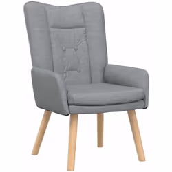 Ce fauteuil moderne en tissu est un ajout stylé pour n'importe quel salon ou chambre. Avec ses lignes épurées et son design m ...