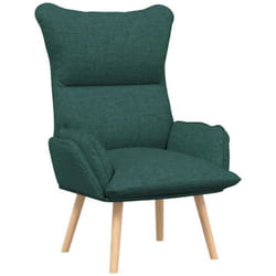 Fauteuil relaxant Vert foncé 69 x 74 x 93 cm tissu vidaXL