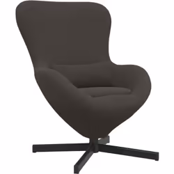 Ce fauteuil élégant en tissu gris foncé mêle style et fonctionnalité, parfait pour n'importe quel espace de vie. Avec son loo ...
