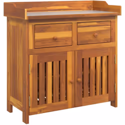 Ce cabinet de jardin moderne incarne la sophistication et la simplicité moderne, fusionnant parfaitement utilité et style. En ...
