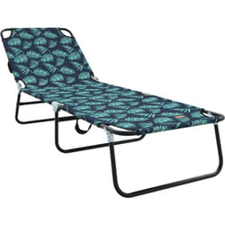 Vidaxl - Fauteuil de Jardin Pliant Motif Floral Tissu Oxford 600D