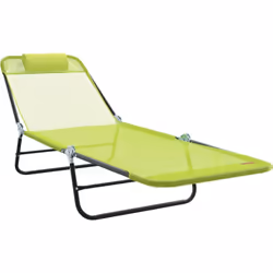 La chaise longue pliante vidaXL est un incontournable pour ceux qui veulent profiter de l'extérieur. Son design moderne et st ...