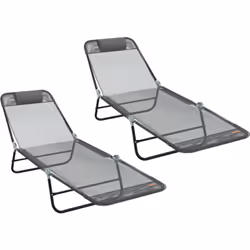 Les Chaises Longues Pliables vidaXL sont un must have pour ceux qui veulent se détendre dehors. Avec leur look moderne qui s’ ...