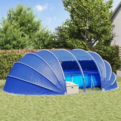 Dôme De Tente De Piscine Bleu 538 X 440 X 204 Cm Vidaxl