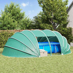 Dôme De Tente De Piscine Vert 640 X 432 X 205 Cm Vidaxl