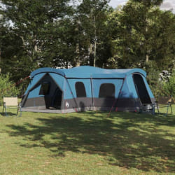Tente de camping familiale - VIDAXL - Vidaxl - Bleu - Polyester 185T enduit PU - 680 x 510 x 210 cm