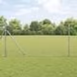vidaXL Clôture Euro 1,4x10 m en acier galvanisé