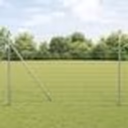 vidaXL Clôture euro 1.6x10 m en acier galvanisé