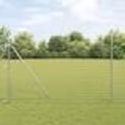 vidaXL Clôture euro 1,6x10 m en acier galvanisé