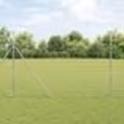vidaXL Clôture de Champ 1,6x10 m Acier Galvanisé