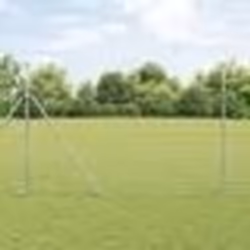 vidaXL Clôture de Champ 1,6x10 m en Acier Galvanisé