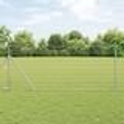 vidaXL Clôture de Champ 1x25 m Acier Galvanisé