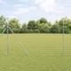 vidaXL Clôture de champ 1,6x25 m Acier Galvanisé