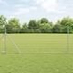 vidaXL Clôture de champ 1x50 m Acier galvanisé