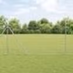 vidaXL Clôture de Champ 1,5x50 m Acier Galvanisé
