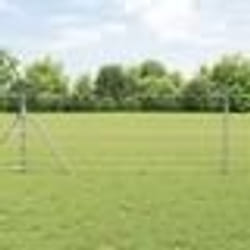 vidaXL Clôture de champ 0.8x100 m Acier Galvanisé