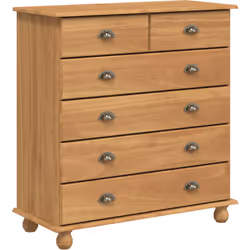 Cette commode est une super solution de rangement pour ta chambre. En bois de pin massif, elle allie praticité et style, idéa ...
