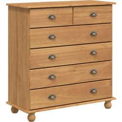 Commode 'ASKIM'91x40x95.5 cm Bois Massif de Pin Vidaxl