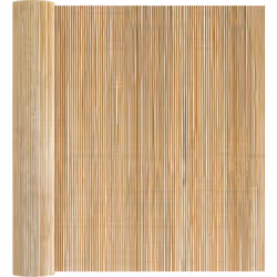 Ce Panneau de Clôture en Bambou Rustique combine style et praticité, te fournissant une belle délimitation pour ton espace ex ...