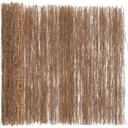 Vidaxl - Clôture en bois de bruyère 600x125 cm