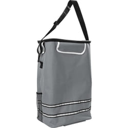 Vidaxl - Chariot de courses avec roues et poignée réglable Gris 40 l