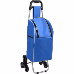 Ce chariot de courses compact et isolé est un must pour tes sorties shopping en extérieur. Fait en acier de qualité et en tis ...