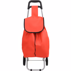 Ce chariot de courses est parfait pour transporter facilement vos affaires, avec un cadre solide en acier et un sac Oxford ro ...