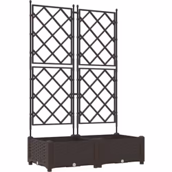 Ce jardinier avec treillis est un ajout stylé pour les passionnés de jardinage, que ce soit à l'intérieur ou à l'extérieur. F ...
