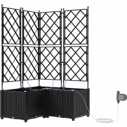 Ce jardinier avec irrigation est une solution moderne conçue pour les passionnés d'extérieur. Sa forme rectangulaire épurée, ...