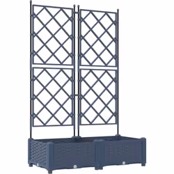 Cette jardinière avec treillis est un super accessoire pour les passionnés de jardinage. Fabriquée avec des matériaux solides ...