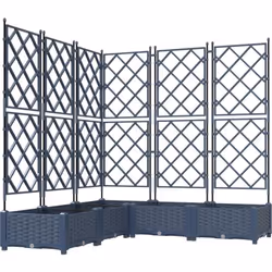 Cette jardinière avec treillis vidaXL est un combo stylé et pratique pour ceux qui aiment jardiner, que ce soit à l'intérieur ...
