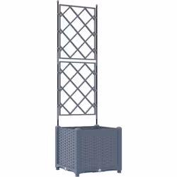 Cette jardinière avec treillis est un super accessoire pour ceux qui aiment jardiner, que ce soit à l'intérieur ou à l'extéri ...