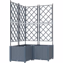 Cette jardinière avec treillis est un super choix pour les fans de jardinage, que ce soit à l'extérieur ou à l'intérieur. Fai ...