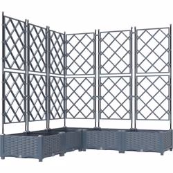 Cette jardinière avec treillis est un super accessoire pour les fans de jardinage, que ce soit à l'extérieur ou à l'intérieur ...