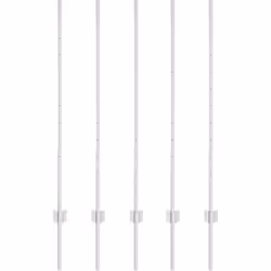 Ce set de poteaux de clôture en U en métal est super pour créer des limites extérieures sécurisées. Son design simple et effi ...